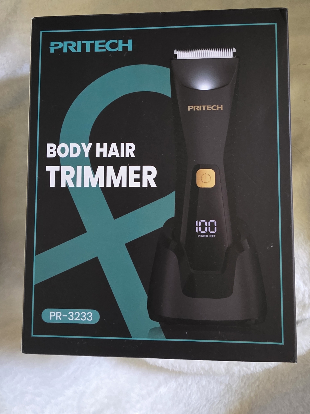 PRITECH Manscape Body Hair Trimmer - Model PR-3233 (Brand New) NIB